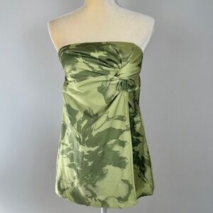 NWT Free People Come Undone Strapless Twist Front Top Womens S Strap Drapey Back